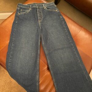 Gap Wide leg freed edge jeans